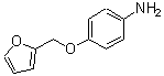 结构式 CAS# 179246-32-3, 4-(2-呋喃基甲氧基)苯胺