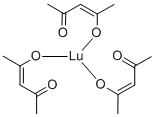 结构式 CAS# 17966-84-6, (Oc-6-11)-三(2,4-戊烷二酮)-镥