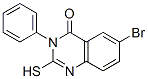 CAS 登录号：18009-07-9， 6-溴-2,3-二氢-3-苯基-2-硫代-4(1H)-喹唑啉酮
