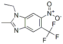 CAS#: 18018-33-2， 1-Ethyl-2-Methyl-6-Nitro-5-(Trifluoromethyl)-Benzimidazole