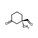 CAS 登录号：180475-48-3， (1R)-1-甲基-3-氧代环己烷甲醛