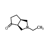 CAS 登录号：180482-18-2， (3aS,6aR)-2-乙基六氢环戊并[c]吡咯-4(1H)-酮