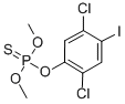 结构式 CAS# 18181-70-9, 碘硫磷