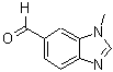 structure of CAS# 181867-19-6, 1-Methyl-1H-Benzimidazole-6-Carboxaldehyde;1H-Benzimidazole-6-Carboxaldehyde, 1-Methyl- (9CI);1-Methyl-1H-Benzo[D]Imidazole-6-Carbaldehyde;1H-Benzimidazole-6-Carboxaldehyde, 1-Methyl-