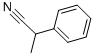 structure of CAS# 1823-91-2, alpha-Methylbenzyl Cyanide;2-Phenylpropionitrile;Benzeneacetonitrile, .Alpha.-Methyl-;Hydratroponitrile