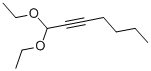 structure of CAS# 18232-30-9, 2-Heptynal Diethyl Acetal;1-Ethoxyhept-2-Ynoxyethane;Zinc02579221;2-Heptyn-1-Al Diethyl Acetal
