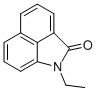 structure of CAS# 1830-56-4, 1-Ethylbenz(cd)indol-2(1H)-one;Eu-0077354;Mls000055006