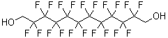 结构式 CAS# 183162-43-8, 2,2,3,3,4,4,5,5,6,6,7,7,8,8,9,9,10,10,11,11-二十氟-1,12-十二烷二醇