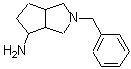 结构式 CAS# 186201-60-5, 2-苄基八氢环戊烯并[c]吡咯-4-胺