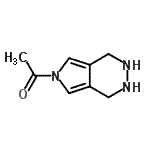 CAS#: 186746-91-8， 1-(1,2,3,4-Tetrahydro-6H-Pyrrolo[3,4-d]Pyridazin-6-Yl)Ethanone