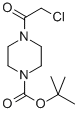 structure of CAS# 190001-40-2, Tert-Butyl 4-(2-Chloroacetyl)Piperazine-1-Carboxylate;4-(2-Chloro-1-Oxoethyl)-1-Piperazinecarboxylic Acid Tert-Butyl Ester;4-(2-Chloroacetyl)Piperazine-1-Carboxylic Acid Tert-Butyl Ester;Tert-Butyl 4-(2-Chloroethanoyl)Piperazine-1-Carboxylate