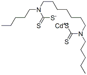 CAS#: 19010-65-2， Cadmium Bis(Dipentyldithiocarbamate)