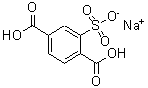 结构式 CAS# 19089-60-2, 2-磺基对苯二甲酸单钠盐