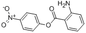 structure of CAS# 19176-60-4, 4-Nitrophenyl Anthranilate;2-Aminobenzoic Acid (4-Nitrophenyl) Ester;4-Nitrophenyl Anthranilate;Benzoic Acid, 2-Amino-, 4-Nitrophenyl Ester