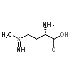 CAS 登录号：19243-29-9， (2S)-2-氨基-4-(S-甲基亚胺代磺酰基)丁酸