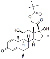 CAS#: 1926-93-8， 6alpha-Fluoro-11beta,17,21-Trihydroxy-16alpha-Methylpregna-1,4-Diene-3,20-Dione 21-Pivalate