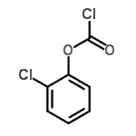 结构式 CAS# 19358-41-9, 2-氯苯基氯甲酸酯