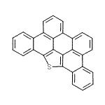 CAS 登录号：196-23-6， 二苯并[5,6:7,8]戊芬并[13,14-Bcd]噻吩