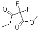 结构式 CAS# 196202-01-4, 2,2-二氟-3-氧代-戊酸甲酯