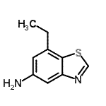 CAS#: 196205-30-8， 7-Ethyl-1,3-Benzothiazol-5-Amine