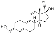 CAS#: 19636-23-8， (8S,13S,14S)-17-Ethynyl-17-hydroxy-13-methyl-1,2,6,7,8,14,15,16-octahydrocyclopenta[a]phenanthren-3-one oxime