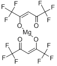 structure of CAS# 19648-85-2, (T-4)-Bis(1,1,1,5,5,5-Hexafluoro-2,4-Pentanedionato)-Magnesium