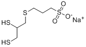 CAS#: 19872-31-2， 3-((2,3-Dimercaptopropyl)Thio)-1-Propanesulfonic Acid Sodium Salt