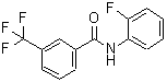 structure of CAS# 199461-55-7, N-(2-Fluorophenyl)-3-(Trifluoromethyl)Benzamide;2'-Fluoro-3-(trifluoromethyl)benzanilide;Benzamide, N-(2-fluorophenyl)-3-trifluoromethyl-;N-(2-fluorophenyl)[3-(trifluoromethyl)phenyl]carboxamide