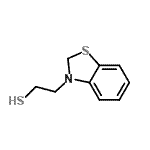 CAS 登录号：19967-75-0， 2-(1,3-苯并噻唑-3(2H)-基)乙硫醇