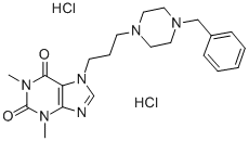 CAS#: 19971-75-6， 7-(3-(4-Benzyl-1-Piperazinyl)Propyl)-Theophylline Dihydrochloride
