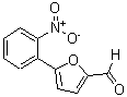 结构式 CAS# 20000-96-8, 5-(2-硝基苯基)-2-呋喃甲醛
