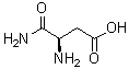 structure of CAS# 200260-37-3, (3R)-3,4-Diamino-4-Oxo-Butanoic Acid;H-D-Isoasn-OH, D-Isoasparagine;D-ISOASPARAGINE HYDROCHLORIDE;L-ISOASPARAGINE HYDROCHLORIDE