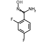 CAS 登录号：20044-85-3， 2,4-二氟-N'-羟基苯甲脒