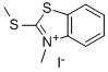 CAS#: 20064-98-6， 3-Methyl-2-(Methylthio)-Benzothiazolium Iodide (1:1)