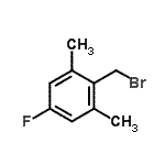 CAS 登录号：200799-19-5， 2-(溴甲基)-5-氟-1,3-二甲基苯