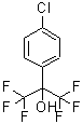 structure of CAS# 2010-63-1, 2-(4-Chlorophenyl)-1,1,1,3,3,3-Hexafluoro-2-Propanol;2-(4-Chlorophenyl)-1,1,1,3,3,3-hexafluoro-2-propanol #;2-(4-Chlorophenyl)-1,1,1,3,3,3-hexafluoropropan-2-ol 98%;2-(4-Chlorophenyl)hexafluoropropan-2-ol
