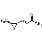CAS 登录号：201035-61-2， (3E)-4-[(2S,3S)-3-甲基-2-环氧乙烷基]-3-丁烯-2-酮