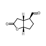 CAS 登录号：201421-82-1， (3aR,4S,6aS)-2-氧代六氢-2H-环戊二烯并[b]呋喃-4-甲醛