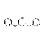 结构式 CAS# 20196-71-8, (2S)-3-(苄氧基)-2-苯氧基-1-丙醇