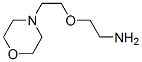 structure of CAS# 20207-13-0, 4-[(2-Aminoethoxy)Ethyl]Morpholine;2-(2-Morpholinoethoxy)Ethanamine;2-(2-Morpholinoethoxy)Ethylamine;4-((2-Aminoethoxy)Ethyl)Morpholine