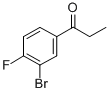 结构式 CAS# 202865-82-5, 3'-溴-4'-氟苯丙酮