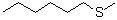 CAS#: 20291-60-5， 1-(Methylsulfanyl)Hexane