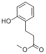 structure of CAS# 20349-89-7, Methyl 3-(2-Hydroxyphenyl)Propionate;3-(2-Hydroxyphenyl)Propanoic Acid Methyl Ester;3-(2-Hydroxyphenyl)Propionic Acid Methyl Ester;Zinc00153017