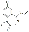 CAS#: 20378-80-7， 7-Chloro-5-Ethoxy-1-Ethyl-1H-1,4-Benzodiazepin-2(3H)-One