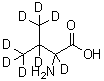 structure of CAS# 203784-63-8, (2,3,4,4,4,4',4',4'-<Sup>2</Sup>H<Sub>8</Sub>)Valine;DL-Valine-2,3,4,4,4,5,5,5-d8;DL-Valine-d8;486612_ALDRICH