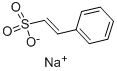 structure of CAS# 2039-44-3, Sodium (E)-2-Phenylethenesulfonate;Sodium 2-Phenylethylene-1-Sulphonate
