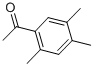 structure of CAS# 2040-07-5, 1-(2,4,5-Trimethylphenyl)Ethanone;2',4',5'-Trimethylacetophenone;Acetophenone, 2',4',5'-Trimethyl-;Ethanone, 1-(2,4,5-Trimethylphenyl)-