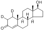 CAS#: 204244-83-7， (17B)-17-Hydroxy-Androst-4-En-3-One-1,2-D2
