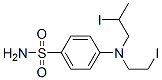 CAS 登录号：2045-12-7， 4-(2-碘乙基-(3-碘丙基)氨基)苯磺酰胺