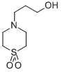 structure of CAS# 205194-33-8, 4-Thiomorpholine Propanol 1,1-Dioxide;N-(3-DYDROXYPROPYL)THIOMORPHOLINE 1,1-DIXOXIDE;N-(3-DYDROXYPROPYL)THIOMORPHOLINE-1,1-DIOXIDE;4-(3-HYDROXYPROPYL)THIOMORPHOLINE 1,1-DIOXIDE